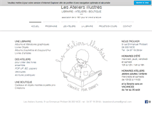 Tablet Screenshot of lesateliersillustres.com